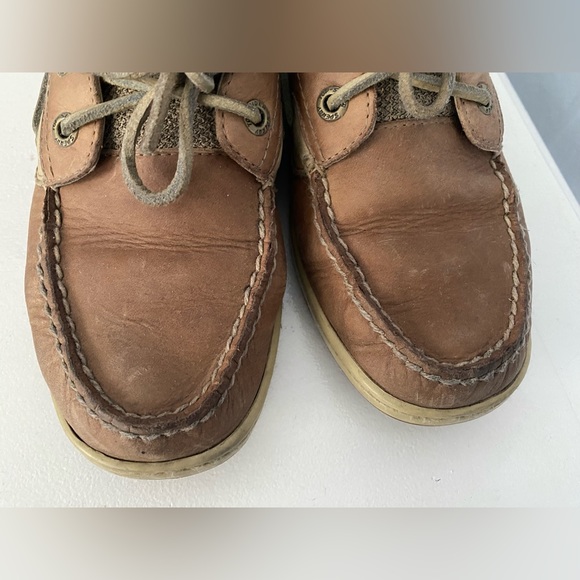 Sperry Brown Leather Loafer US Women 6 - Picture 6 of 7